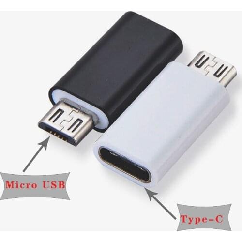 Type C To Micro USB Android Phone Cable Adapter Charger Converter Charging Data Transmission 2 In 1 Converter OTG Adapter