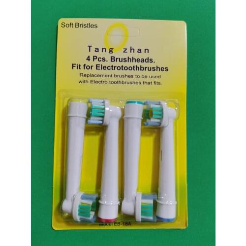 Tangzhan Sensitive Replacement Electric Replacement Toothbrush Heads 4 Count