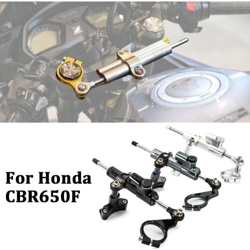 Motorcycle Stabilizer Steering Damper Mounting Kit Bracket Support Safety Control For HONDA CBR650F CBR 650 F 2014-2019 2018