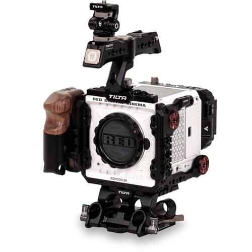Tilta RED KOMODO K6 Kit Cage Plate Adpater Wooden Handle Battery Adapter black