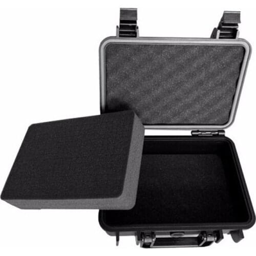 Waterproof tool case toolbox Camera Case suitcase Impact resistant sealed with pre-cut foam lining 256*178*105MM
