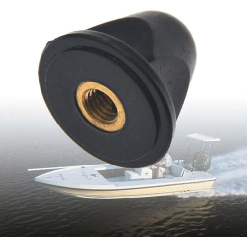 Propeller Nut Replacement Anti-corrosive Black Boat Propeller Prop Nut 647-45616-01 for Yamaha 4/5HP Propeller Outboard Engine