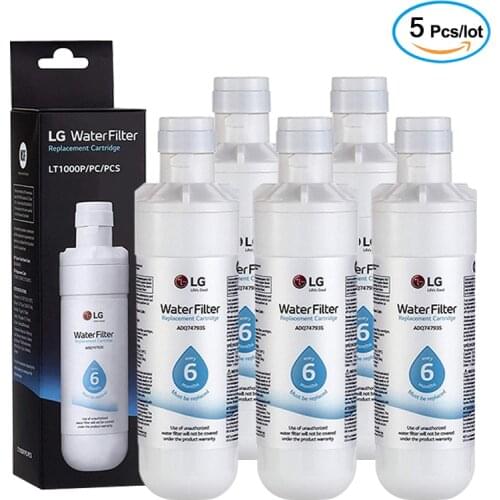 Replace lg lt1000p, adq74793501, adq74793502, ken, kenmore 46-9980, 9980 refrigerant filter (5 packs)