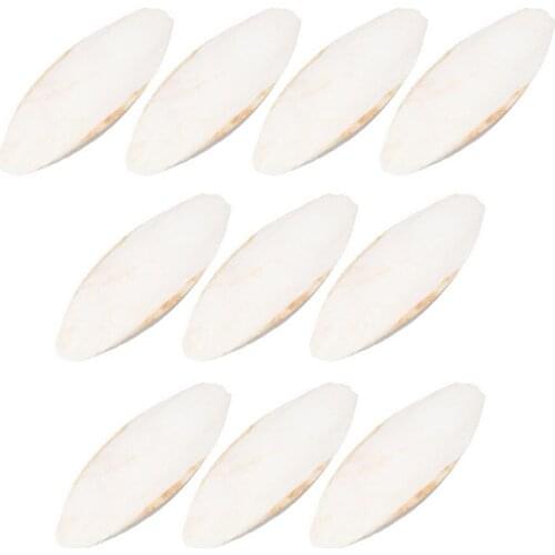 10pcs/set Natural Cuddle Bone Parrot Chew Toys 9-11cm Chewing Cuttlefish Bone Bird Cuttlebone Food Parrot Toys