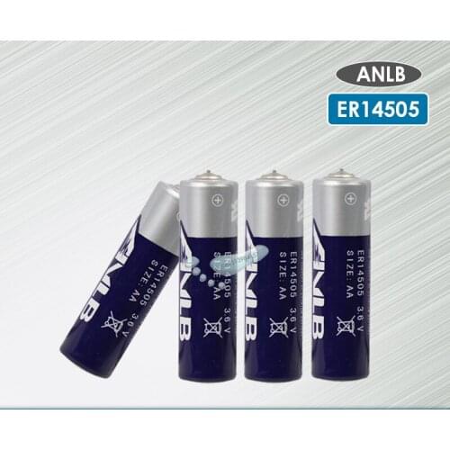 4pcs ANLB ER14505 14505 2400mah AA industrial lithium battery LR6 R6P For GPS tracking Cameras Memory backup Medical equipment