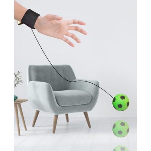 4PCS Wristband Rebound Sport Ball Easy To Use Exercising Wrists Ball Power Wrist Power Hand Ball Muscle Relax Wrist Trainer