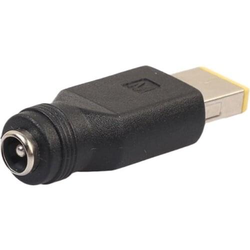 DC Power Adapter 5.5x2.1mm Female to Square Plug Computer Power Supply Adapter for lenovo ThinkPad Ultrabook X230S/S3/S5/X1/E431