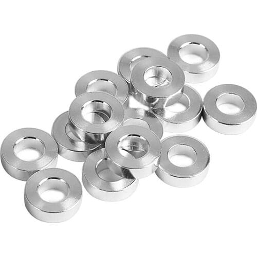 3D Printer Accessories Aluminum Column Flat Gasket Bushings 3mm Aluminum Bushings Aluminum Bars For Openbuilds CNC Build 3D Pr