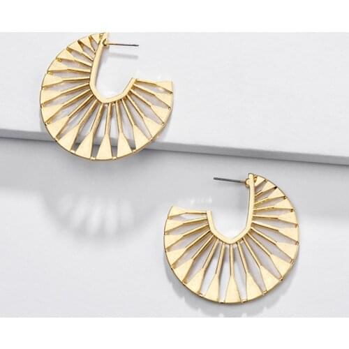 Bohemian Boho Fashion Jewelry Round Earring for Women Boucle Oreille Femme Accessories Pendientes Grandes Dangle Drop Earrings