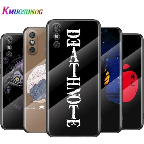 Anime Manga Death Note Ryuk For Huawei Y6 Y7 Y9 Y5P Y6P Y8S Y8P Y9A P Smart Z 2019 2020 2021Tempered Glass Cover Phone Case