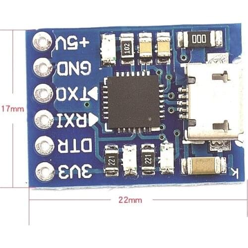 CJMCU CP2102 MICRO USB to UART TTL Module 6Pin Serial Converter UART STC Replace FT232 NEW for arduino
