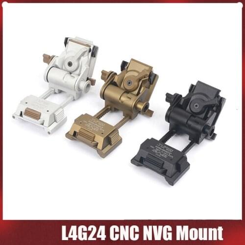 Airsoft Element L4G24 CNC NVG Mount Aluminum Frame Weapon Helmet Parts Mount Arm for Night Vision Device Softair Peltor PVS15/18