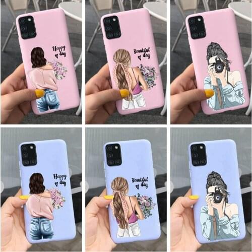 For Samsung A31 Case Samsung Galaxy A31 A 31 SM-A315F Cases Silicone TPU Soft Back Cover Protective Phone Cases 2021NEW Fashion