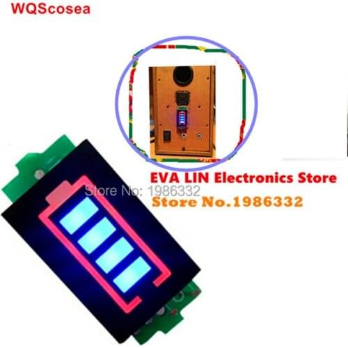 WS16 2S Battery Capacity Indicator Meter Power Level Tester Display Panel Board 2S 18650 Li-po Li-ion Lithium Battery Packs