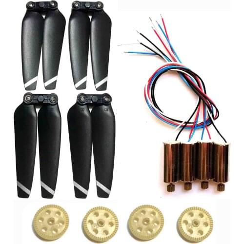 LYZ RC L106 pro Spare Parts rc drone L106PRO rc Quadcopter Propeller engines blades motor gear set