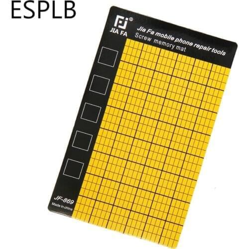 ESPLB Magnetic Screw Memory Mat Mini Chart Work Pad for Mobile Phone Repair Tools 5.7x3.5inch