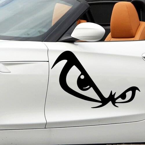 Removable Cool eye Car Sticker automobile decoration Decal ANY SIZE waterproof Vinyl Car Rear window door Sticker Decal HQ632
