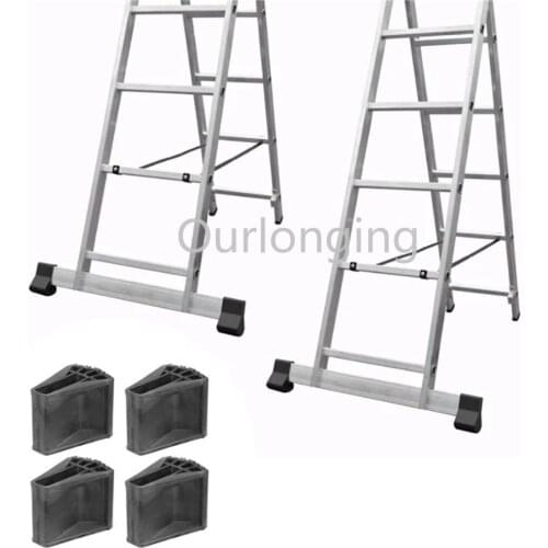 8PCS Folding Ladder Feet Covers Versatile Ladder Leg Covers Non-Slip Ladder Pads Folding Ladder Non-Slip Foot Mat