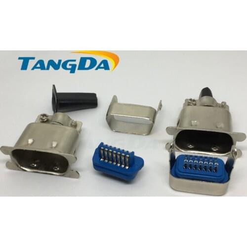 57-14P 14P 30140 14pin Printer interface Cable plug Welded wire line Male head Connectors