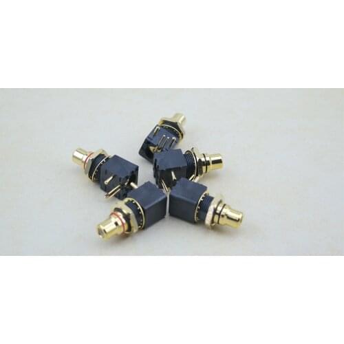 Taiwan gold plated RCA turntable DAC decoder prestage digital coaxial INPUT/output PCB solder board socket