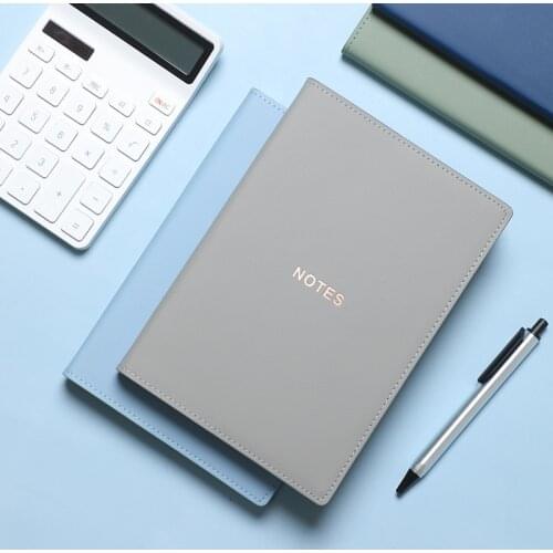 Notepad Creative 32k Business Office Schedule Diary Annual Calendar Leather PU Notebook