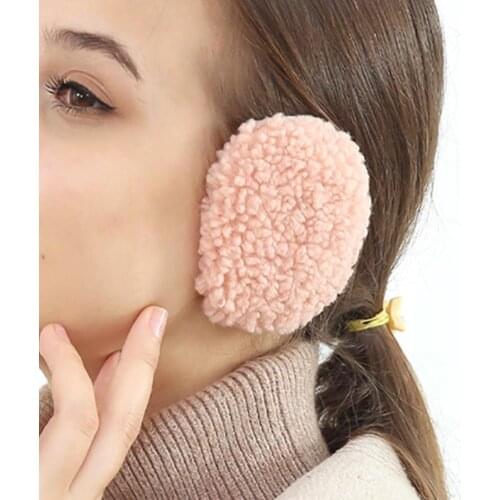 1 Pair Winter Warm Foldable Bandless Earmuffs Earlap Ear Covers Warmer Protector Windproof Outdoor Comfortable Ear Warmer