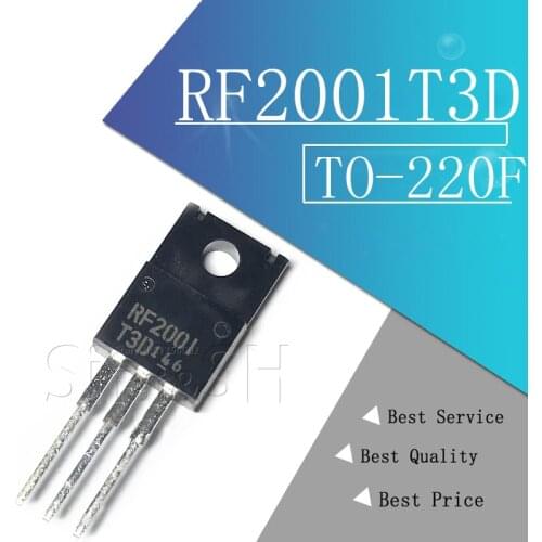10pcs RF2001T3D TO-220F RF2001 RF2001-T3D TO-220 300V 20A new original