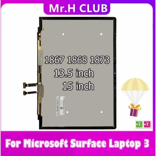 13.5 15.0 inch LCD For Microsoft Surface Laptop 3 1867 1868 1873 LCD Display Touch Screen Digitizer Repair For surface Laptop3