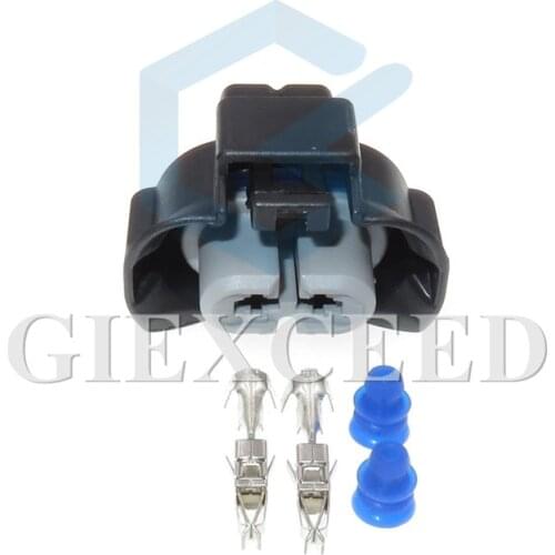 2 Sets 2 Pin Automotive Lights Fog Light Lamp Cable Socket Female Connector H9 Wire Connector For Honda Toyota Nissan Hyundai