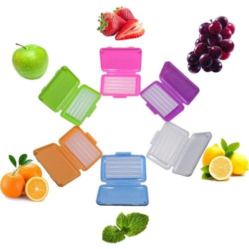 30 boxes/pack (5 boxes/type) Dental Orthodontics Ortho Wax 6 Scents Flavors Edible and Safe