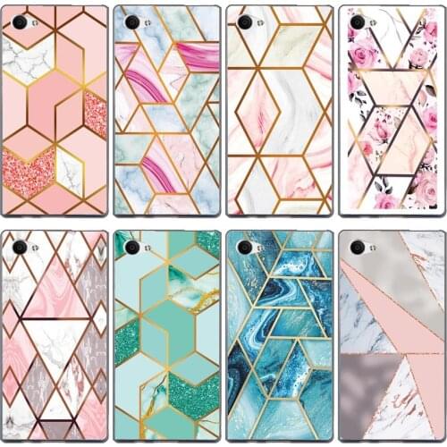 Case for Sony Xperia Z5 Compact Cases Cover Marble Silicon Shells for Sony Z5 Mini E5803 E5823 Soft Fundas Bumper