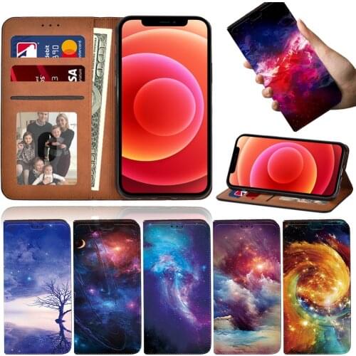 Flip Phone Case for Apple Iphone XR/SE 2/11/11 Pro/11 Pro Max/12/12 Mini/12 Pro/12 Pro Max/6/7/8/8 Plus Wallet Card Holder Cover