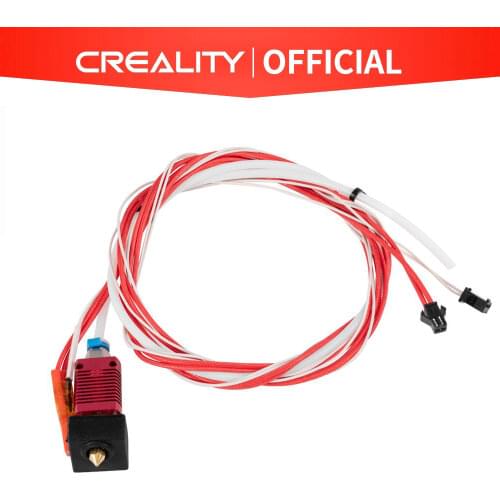 CREALITY 3D Assembled 1.75mm Extruder 0.4mm Nozzle Hotend kit Aluminum Heat Block For 3D Printer Ender-5 Plus