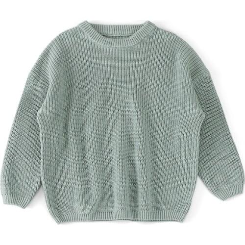 Kaiya Angel Children Winter Clothing knitted Sweaters cotton Cardigans For Kids Girls Boys Clothes Single Breast Top Outfits