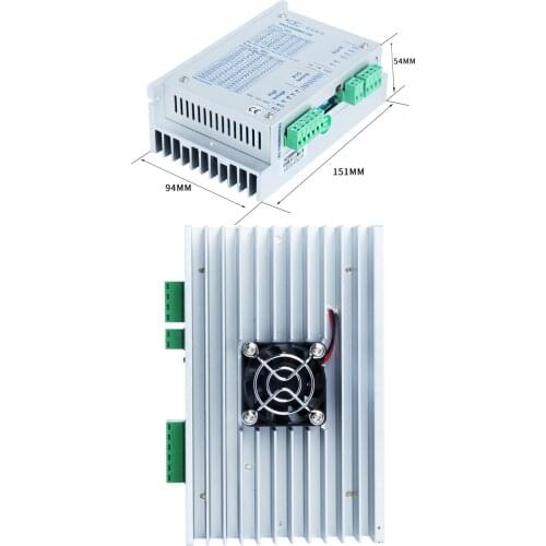 Cnc machine step motor driver YAKO driver YKD2608MH two-phase stepper motor engraving machine driver