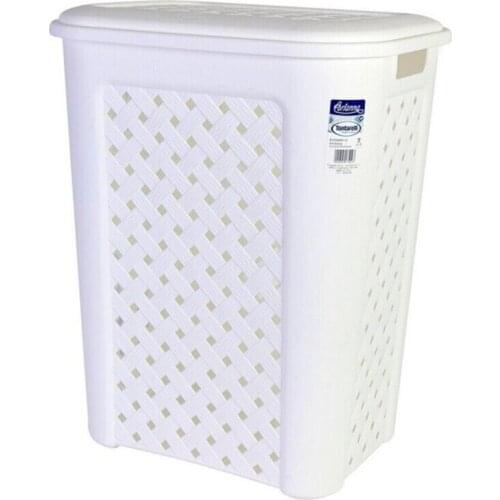 Laundry Basket Arianna Tontarelli 50 L White (44 X 35 x 55 cm)