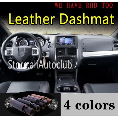 For dodge grand caravan g5 2008 2009 2020 2011 2012 2020 Leather Dashmat Dashboard Cover Dash Mat Sunshade Carpet car accessorie