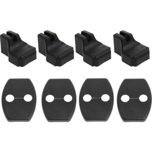 ABS Car Door Lock Cover Protection For Skoda Octavia A7 Fabia Rapid Superb