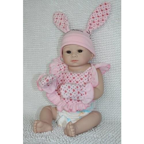 Hot sellig 22 inch full vinyl doll fashion doll for christmas gift