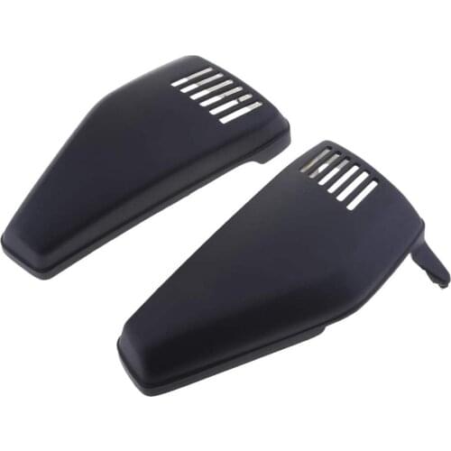Motorcycle Panel Side Cover Black for Honda CG110 / CG125 / JX110 / JX125 2 Pieces