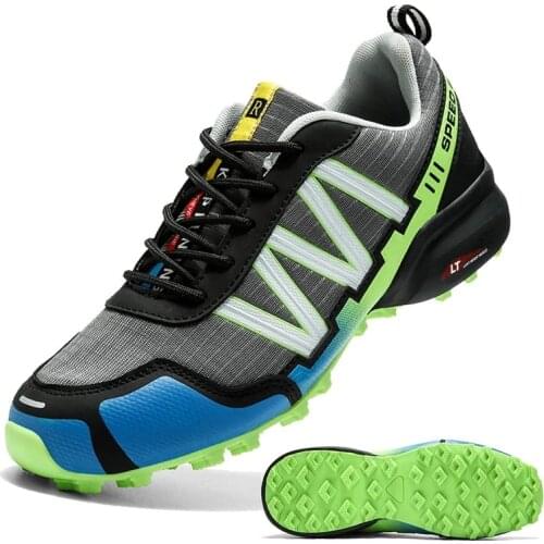 Men luminous Shoes Solomon Series Explosion-Proof Sneakers Shoes Large Size Outdoor Shoes Non-Slip Mountaineering Shoes 2021 New