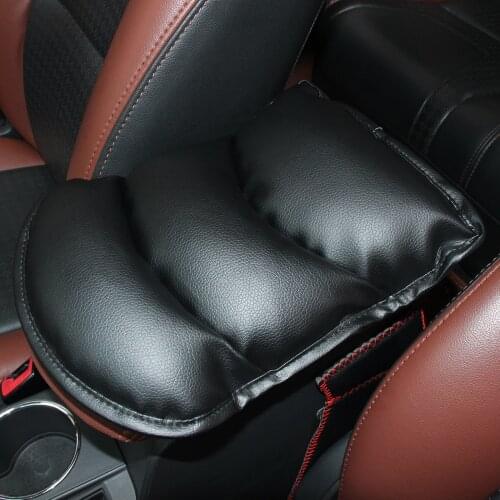 Car Armrests Cover Pad Vehicle Center Console Arm Rest Seat Pad For Volvo S40 S60 S70 S80 S90 V40 V50 V60 V90 XC60 XC70 XC90
