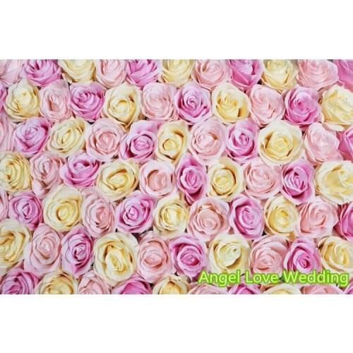 SPR Free Shipping-10pcs/lot MIX COLOR Artificial silk rose flower wall wedding background road lead arrangement decoration