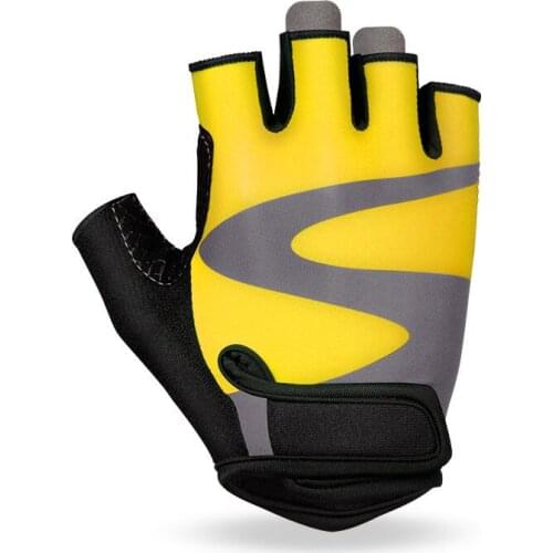 Cycling Sports Gloves Bicycle Half-Finger Sunscreen Fitness Gloves Breathable Shockproof Palm Protectors Gloves