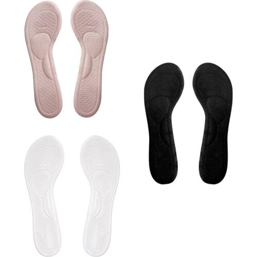 Women Anti-slip Shock Zbsorb Sandals Silicone Insole High Heel Insole Heel Pain Relieve Pad Gel Foot Pad for Pump Open Toes Shoe