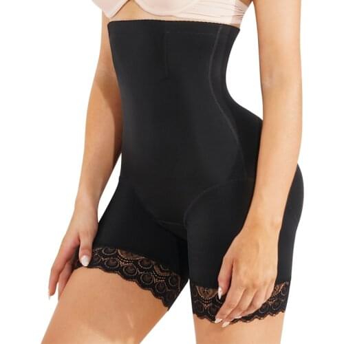 Women Hi-Waist Tummy Control Butt Lifter Shaper Shorts