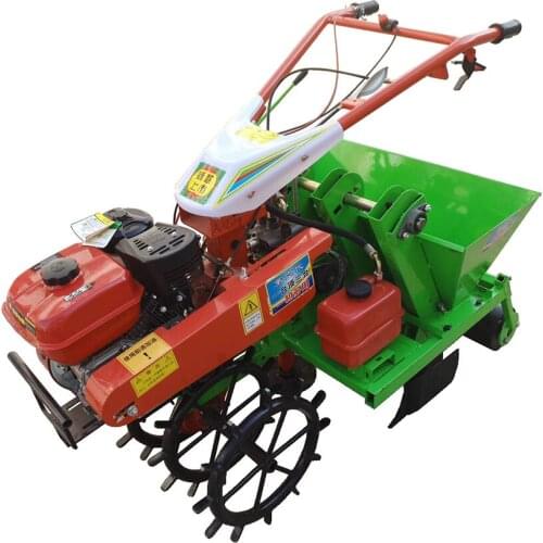8hp 5-Row Tractor Garlic Planter Diesel/Gasoline Agricultural Farm Garlic Seeding Harvester Peach Seed Planting Seeder Machine
