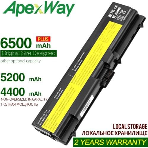 6500mAh 6CELL T410 Laptop Battery For Lenovo ThinkPad L421 L510 L512 L520 SL410 SL510 T410i T420 T510 T510i T520 T520i W510 W520