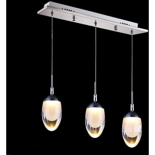 Free shipping New style designer hotel lamp Indoor Restaurant Dining Room Bar Acrylic Pendant light CD016-9W