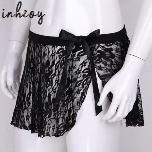 Inhzoy Men's Transparent Briefs